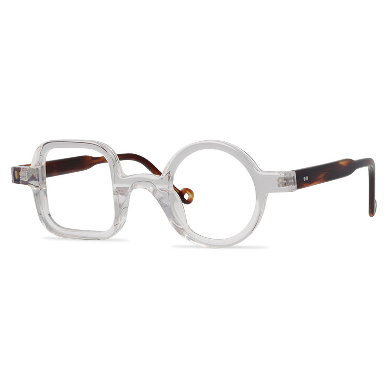 Iron Man Downey Eyewear Glasses With Asymmetrical Left And Right Frames Are Quirky And Trendy - eyeshions