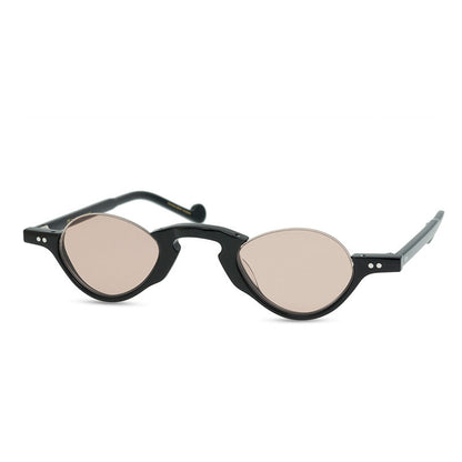 Foreign Trade Super Small Size Sunglasses Funny Sunglasses Personalized Sunglasses Semi-Rimless Sunglasses Fashion Cool Glasses - eyeshions