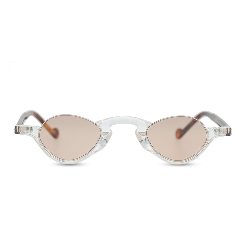 Foreign Trade Super Small Size Sunglasses Funny Sunglasses Personalized Sunglasses Semi-Rimless Sunglasses Fashion Cool Glasses - eyeshions