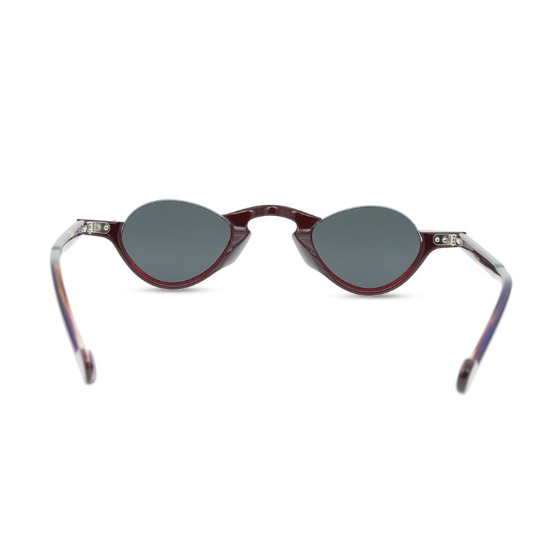 Foreign Trade Super Small Size Sunglasses Funny Sunglasses Personalized Sunglasses Semi-Rimless Sunglasses Fashion Cool Glasses - eyeshions