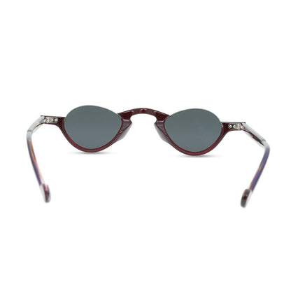 Foreign Trade Super Small Size Sunglasses Funny Sunglasses Personalized Sunglasses Semi-Rimless Sunglasses Fashion Cool Glasses - eyeshions