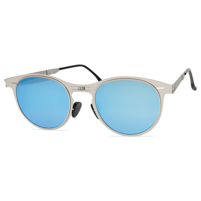 Compact Foldable Sun Glasses Comfortable Personality Unisex Sunglasses UV Protection - eyeshions