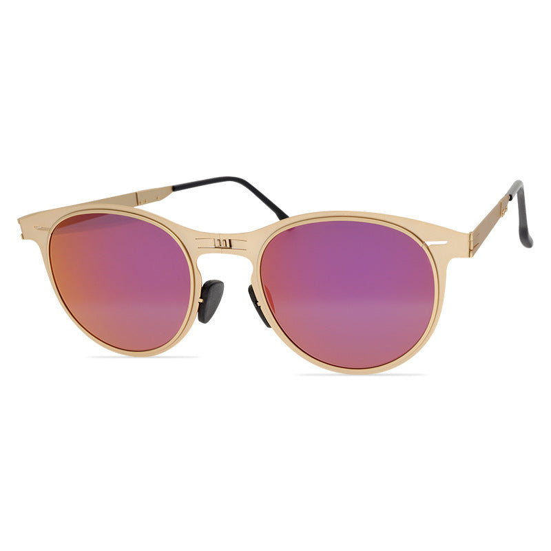 Compact Foldable Sun Glasses Comfortable Personality Unisex Sunglasses UV Protection - eyeshions