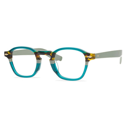 JACQUES MARIE MAGE Myopia Glasses Frame Traditional Rivet Process Lens Frame Contrast Color Design Optical Mirror - eyeshions