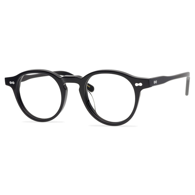 Classic Fashion Fashion Shawn Yue Vintage Eyeglasses Frame MILTZEN Male And Female Large Round Frame Myopic Glasses Frame Eyeglasses Frame - eyeshions