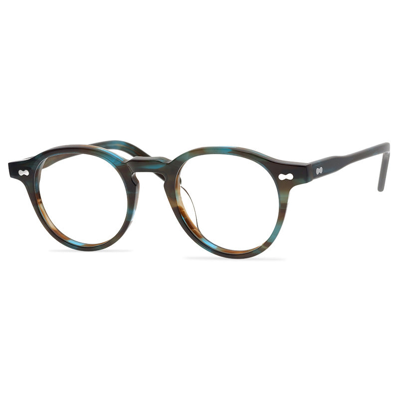 Classic Fashion Fashion Shawn Yue Vintage Eyeglasses Frame MILTZEN Male And Female Large Round Frame Myopic Glasses Frame Eyeglasses Frame - eyeshions