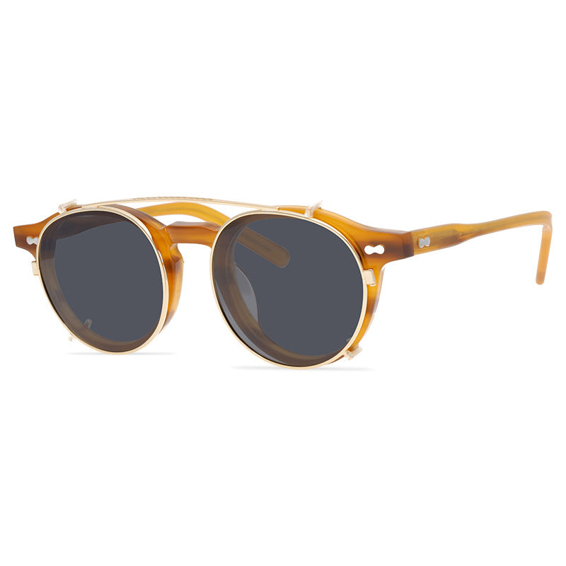 MILTZEN CLIP-ON Sunglasses Removable Sunglasses Polarization Clip Sunglasses Multipurpose - eyeshions