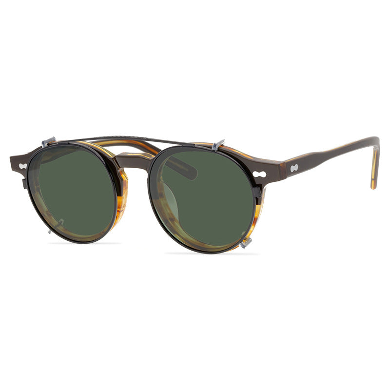 MILTZEN CLIP-ON Sunglasses Removable Sunglasses Polarization Clip Sunglasses Multipurpose - eyeshions