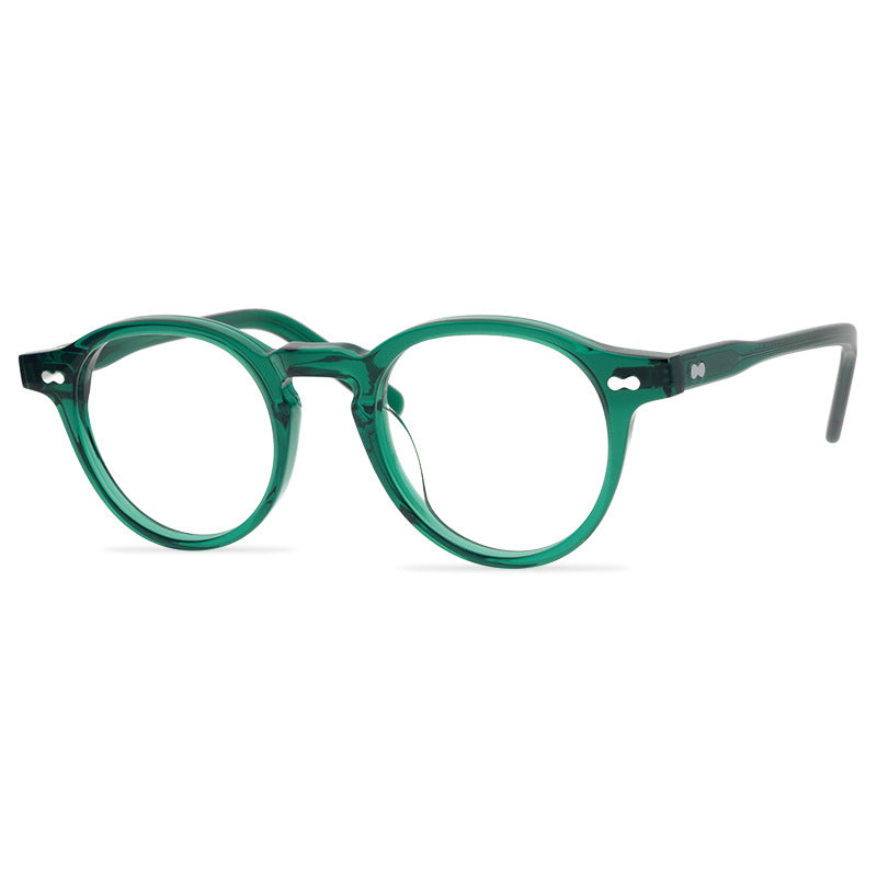 Classic Fashion Fashion Shawn Yue Vintage Eyeglasses Frame MILTZEN Male And Female Large Round Frame Myopic Glasses Frame Eyeglasses Frame - eyeshions