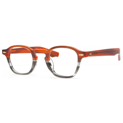 JACQUES MARIE MAGE Myopia Glasses Frame Traditional Rivet Process Lens Frame Contrast Color Design Optical Mirror - eyeshions