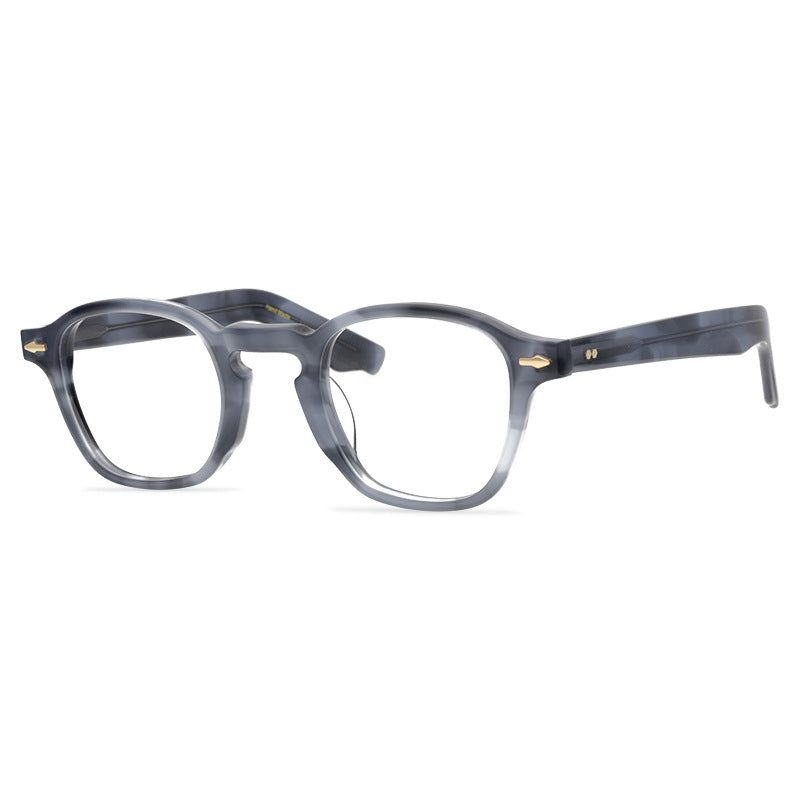 JACQUES MARIE MAGE Myopia Glasses Frame Traditional Rivet Process Lens Frame Contrast Color Design Optical Mirror - eyeshions