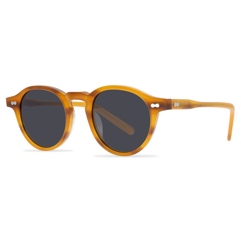 European And American Retro MILTZEN Myopic Sunglasses Classic Fashion Trend Shawn Yue Same Men'S And Women'S Round Frame Sunglasses - eyeshions