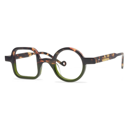 Iron Man Downey Eyewear Glasses With Asymmetrical Left And Right Frames Are Quirky And Trendy - eyeshions