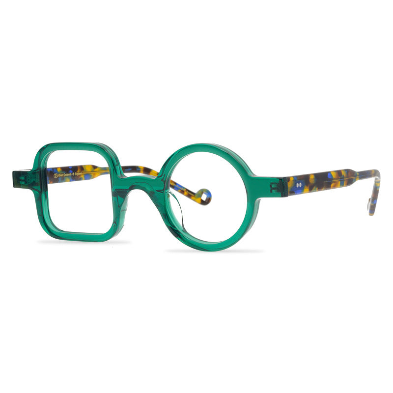 Iron Man Downey Eyewear Glasses With Asymmetrical Left And Right Frames Are Quirky And Trendy - eyeshions