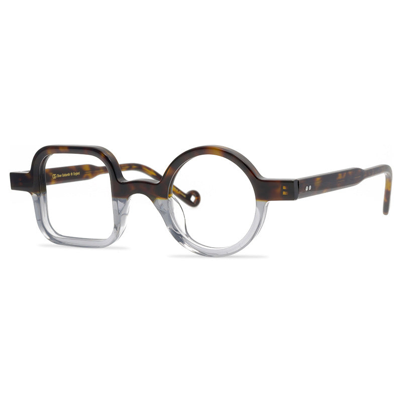 Iron Man Downey Eyewear Glasses With Asymmetrical Left And Right Frames Are Quirky And Trendy - eyeshions