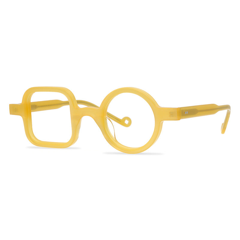 Iron Man Downey Eyewear Glasses With Asymmetrical Left And Right Frames Are Quirky And Trendy - eyeshions