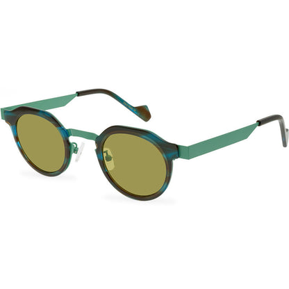 Special Multicolor Oval Sunglasses Striped Glasses Neutral Sunglasses Hip Hop Niche Street Style Sun Glasses - eyeshions
