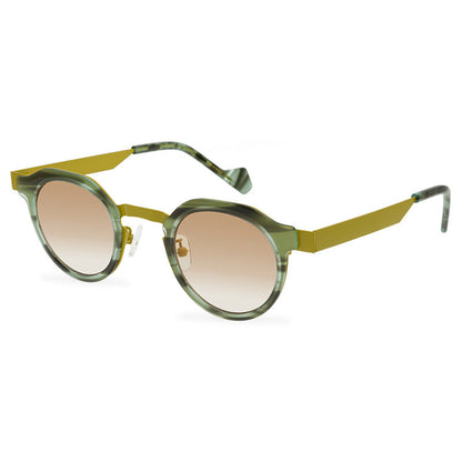 Special Multicolor Oval Sunglasses Striped Glasses Neutral Sunglasses Hip Hop Niche Street Style Sun Glasses - eyeshions