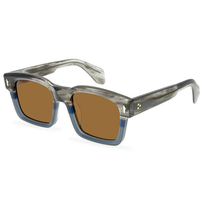 Fashion Brand Sunglasses Men'S Thick Frame Heavy Sense Sunglasses JACQUES MARIE MAGE Sunglasses - eyeshions