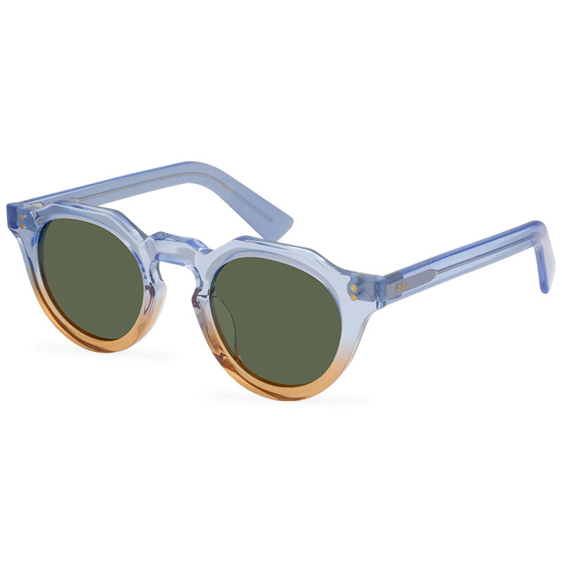 Women'S Sunglasses Polygon Niche Designer Polarized Sunglasses Candy Color Trendy Men'S Glasses - eyeshions