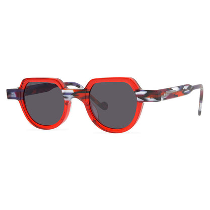 Hipster Mogul Street Shot Sunglasses Traditional Hand-Stitching Craft Plate Design Niche Retro Artistic Sunglasses - eyeshions