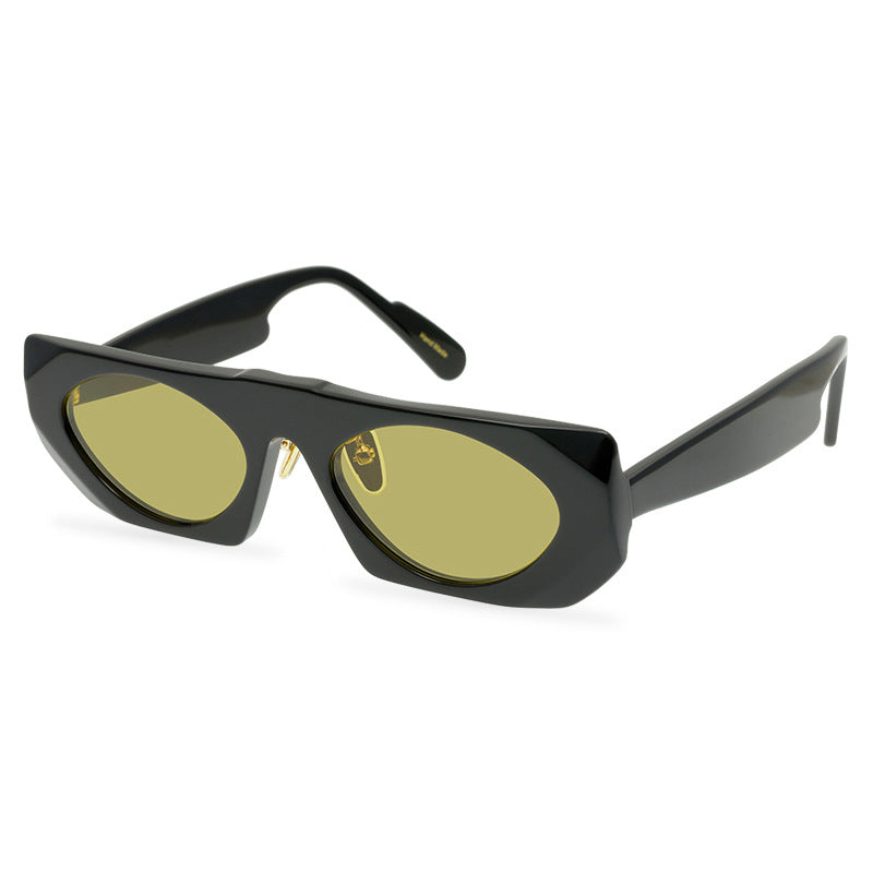 Fashion Avant-Garde Sun Glasses Women'S All-Match Glasses Glasses Ins Senior Hong Kong Style Retro Men'S Sunglasses Trendy Glasses Glasses - eyeshions