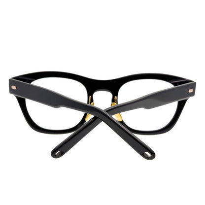 Fashionable Retro Personalized Design, Large Frame Glasses, Plate Frames, Suitable For Men And Women, Versatile Eyewear Items - eyeshions