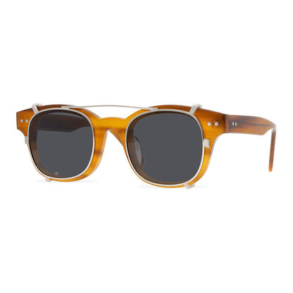 CELLULOSE ACETATE Sunglasses CLIPON Plate Washer Sunglasses Sunglasses ADSR - eyeshions