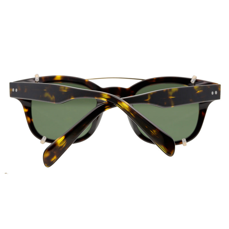 CELLULOSE ACETATE Sunglasses CLIPON Plate Washer Sunglasses Sunglasses ADSR - eyeshions
