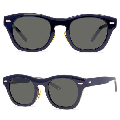 Fashion Personality Retro Large Frame Glasses Japanese Design Sunglasses Nylon Lens Suitable For Men And Women - eyeshions