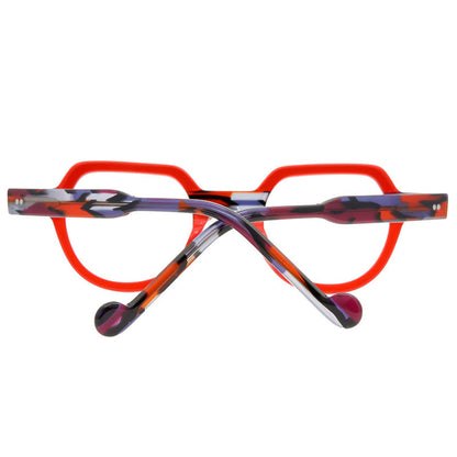 Handmade Brand Eyeglass Frame In Shenzhen, Double Color Panel Frame, Fashionable Peach Heart Design, Transparent Candy Color - eyeshions