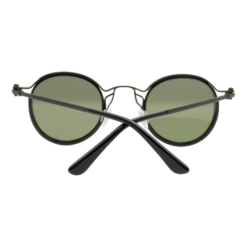 European And American Round Small Frame Trendy Sunglasses Wholesale TAC Polarized Sunshade Personalized Street Shot All-Match Sunglasses - eyeshions