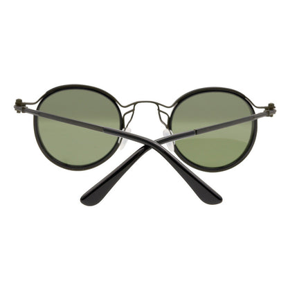 European And American Round Small Frame Trendy Sunglasses Wholesale TAC Polarized Sunshade Personalized Street Shot All-Match Sunglasses - eyeshions