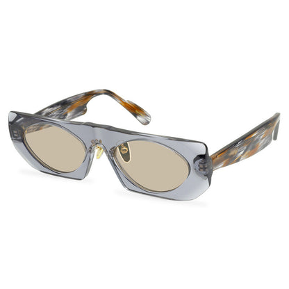 Fashion Avant-Garde Sun Glasses Women'S All-Match Glasses Glasses Ins Senior Hong Kong Style Retro Men'S Sunglasses Trendy Glasses Glasses - eyeshions
