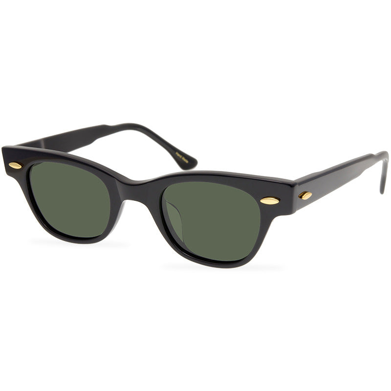Personality Novel Unique Plate Black And White Plaid Red And White Plaid Texture Sunglasses Designer Polarized Sunglasses New - eyeshions