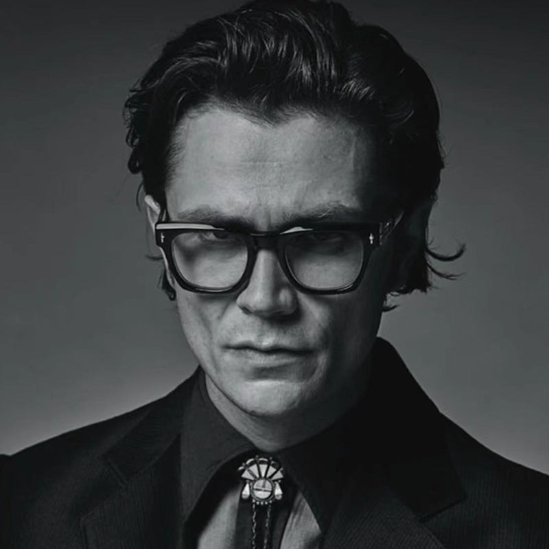 Fashion Brand Eyeglass Frame, Men'S Frame, Thick Frame, Heavy Texture Frame, JACQUES MARIE MAGE Eyewear - eyeshions