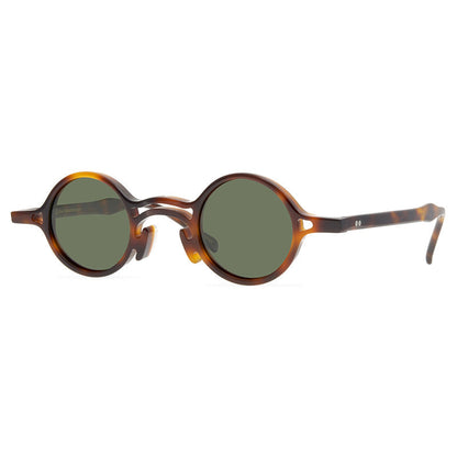 Retro Small Frame Plate Glasses Design Sense Handmade Sunglasses Polarized UV Protection Sun Glasses - eyeshions
