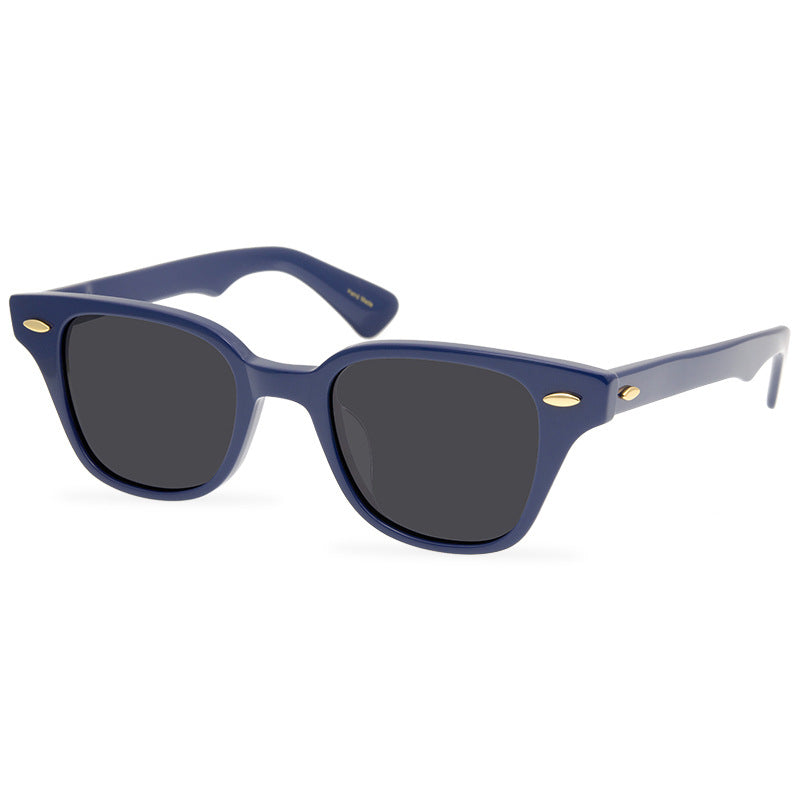 2022 Spring New Unique Black And White Plaid Red And White Plaid Texture Acetate Frame Sunglasses New Designer Polarized Sunglasses - eyeshions