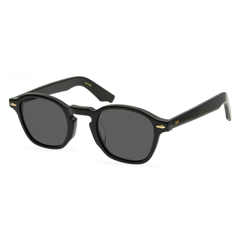 Fashion Classic Plate Box Sun Glasses All-Match Casual Style Neutral Sunglasses Travel Sun-Proof Sunglasses - eyeshions
