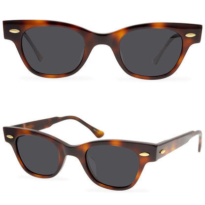 Personality Novel Unique Plate Black And White Plaid Red And White Plaid Texture Sunglasses Designer Polarized Sunglasses New - eyeshions