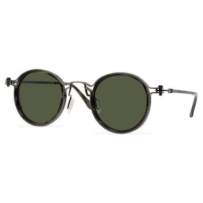 European And American Round Small Frame Trendy Sunglasses Wholesale TAC Polarized Sunshade Personalized Street Shot All-Match Sunglasses - eyeshions
