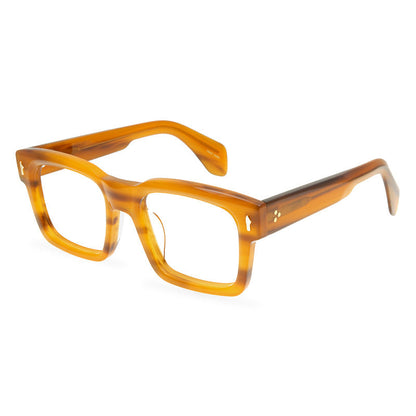 Fashion Brand Eyeglass Frame, Men'S Frame, Thick Frame, Heavy Texture Frame, JACQUES MARIE MAGE Eyewear - eyeshions