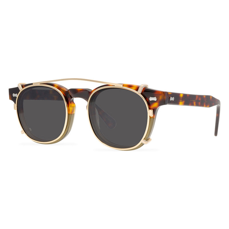 Export Southeast Asia Japan Korean Multi-Functional Dual-Use Glasses Frame Neutral Polarized Clip Sunglasses Sunglasses Sunglasses - eyeshions