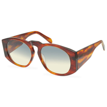 European And American Green Large Frame Sunglasses Women'S Plate Polarized High Quality Thick Frame Sunglasses Men'S Personality Fashion Wear - eyeshions