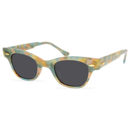 Personality Novel Unique Plate Black And White Plaid Red And White Plaid Texture Sunglasses Designer Polarized Sunglasses New - eyeshions