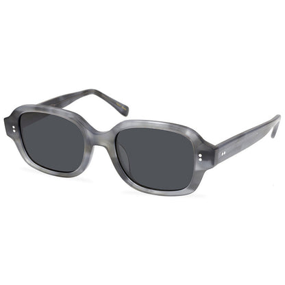 Personalized Square Polarized Full-Frame Material Sun Glasses Fashion Retro Sunglasses For Men And Women - eyeshions