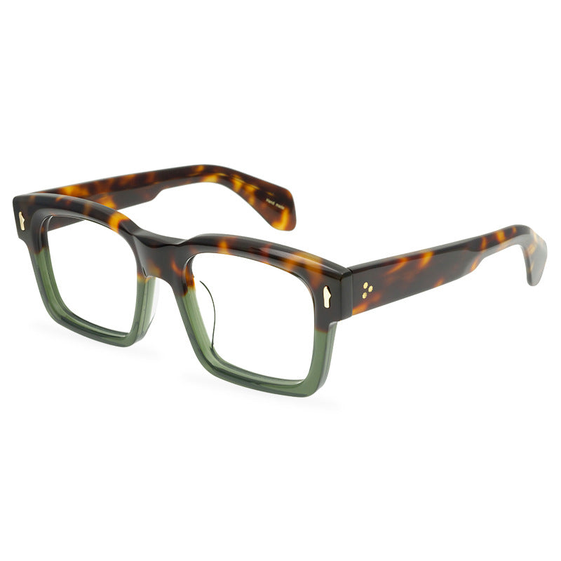 Fashion Brand Eyeglass Frame, Men'S Frame, Thick Frame, Heavy Texture Frame, JACQUES MARIE MAGE Eyewear - eyeshions