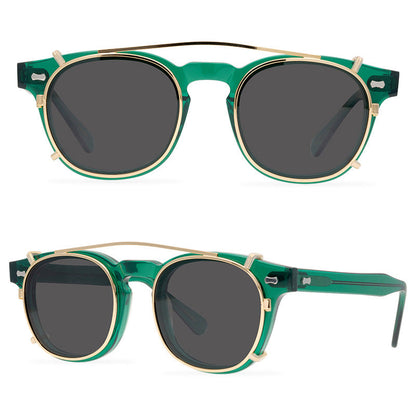 Export Southeast Asia Japan Korean Multi-Functional Dual-Use Glasses Frame Neutral Polarized Clip Sunglasses Sunglasses Sunglasses - eyeshions