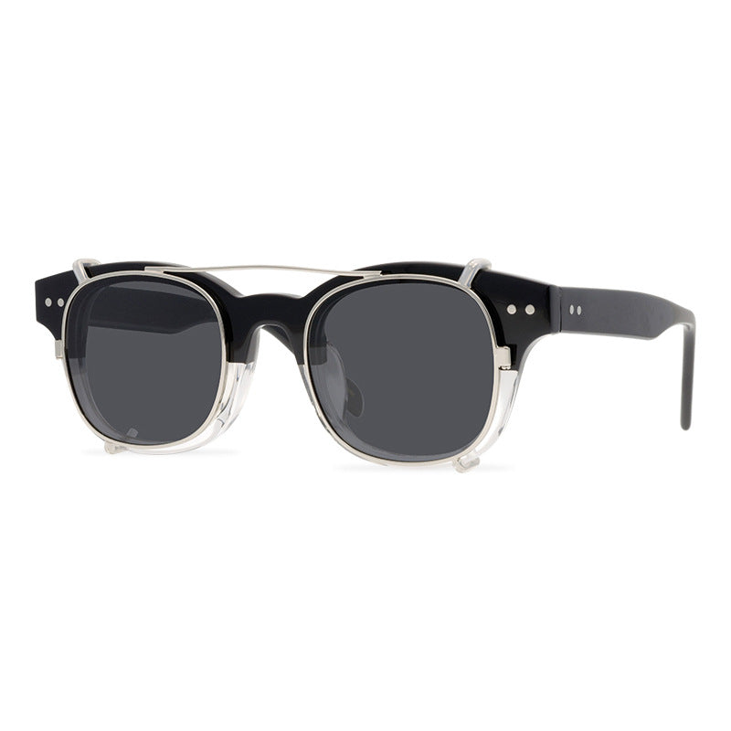 CELLULOSE ACETATE Sunglasses CLIPON Plate Washer Sunglasses Sunglasses ADSR - eyeshions