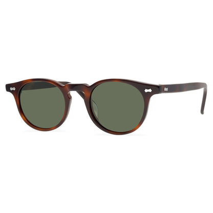 Fashion New Rivets Sunglasses Retro Stylish Polarized UV400 Sunglasses Internet Influencer Street Snap Round Frame Sun Glasses - eyeshions
